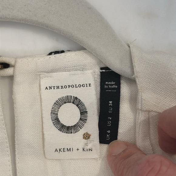 Anthropologie Akemi & Kin linen blouse - Picture 5 of 6